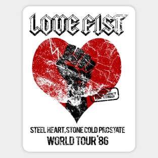 Love Fist - Tour Shirt Sticker